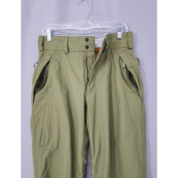 Burton Snow Pants Womens XS Green Cargo Winter Snowboarding Ski Outdoor Snowplay - Picture 5 of 14